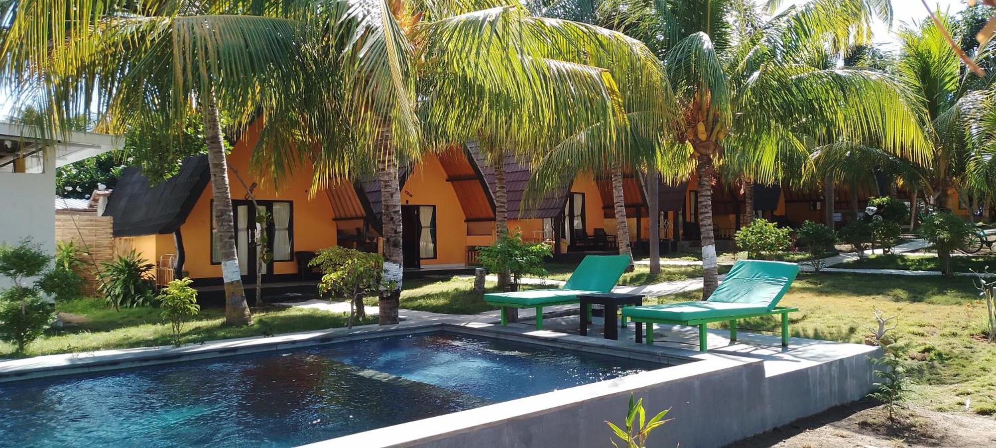 Pandan Bungalow Gili Air Exteriér fotografie