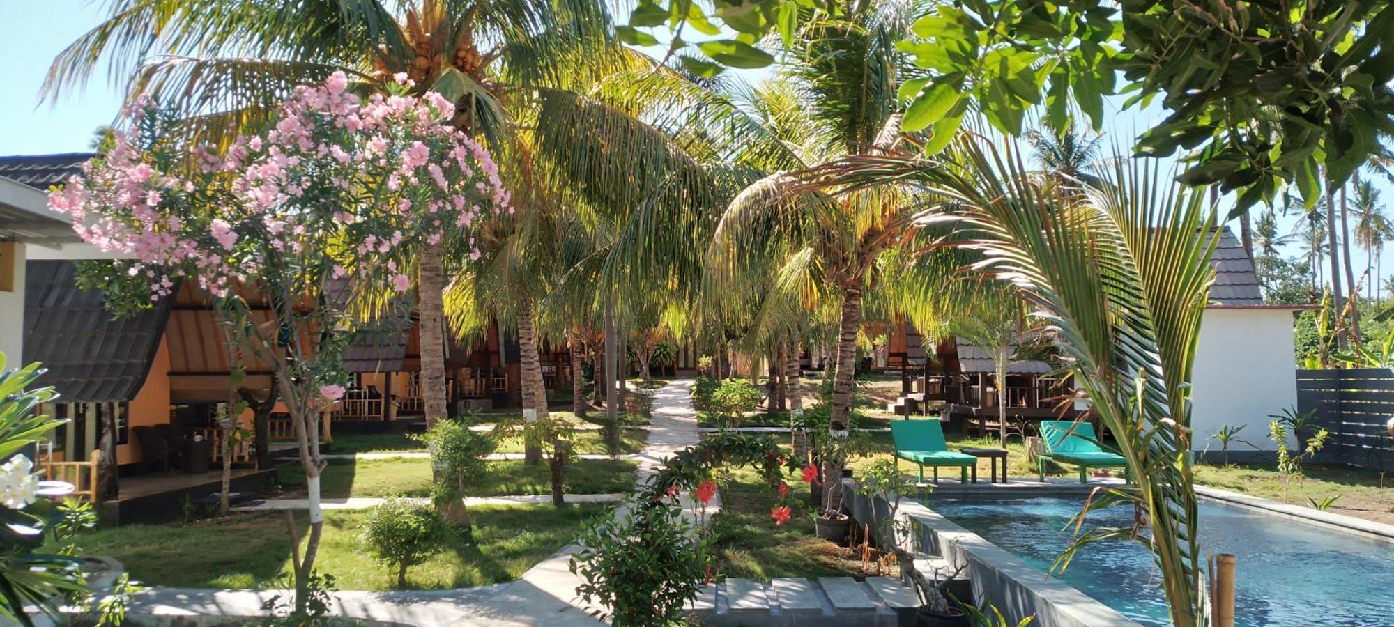 Pandan Bungalow Gili Air Exteriér fotografie
