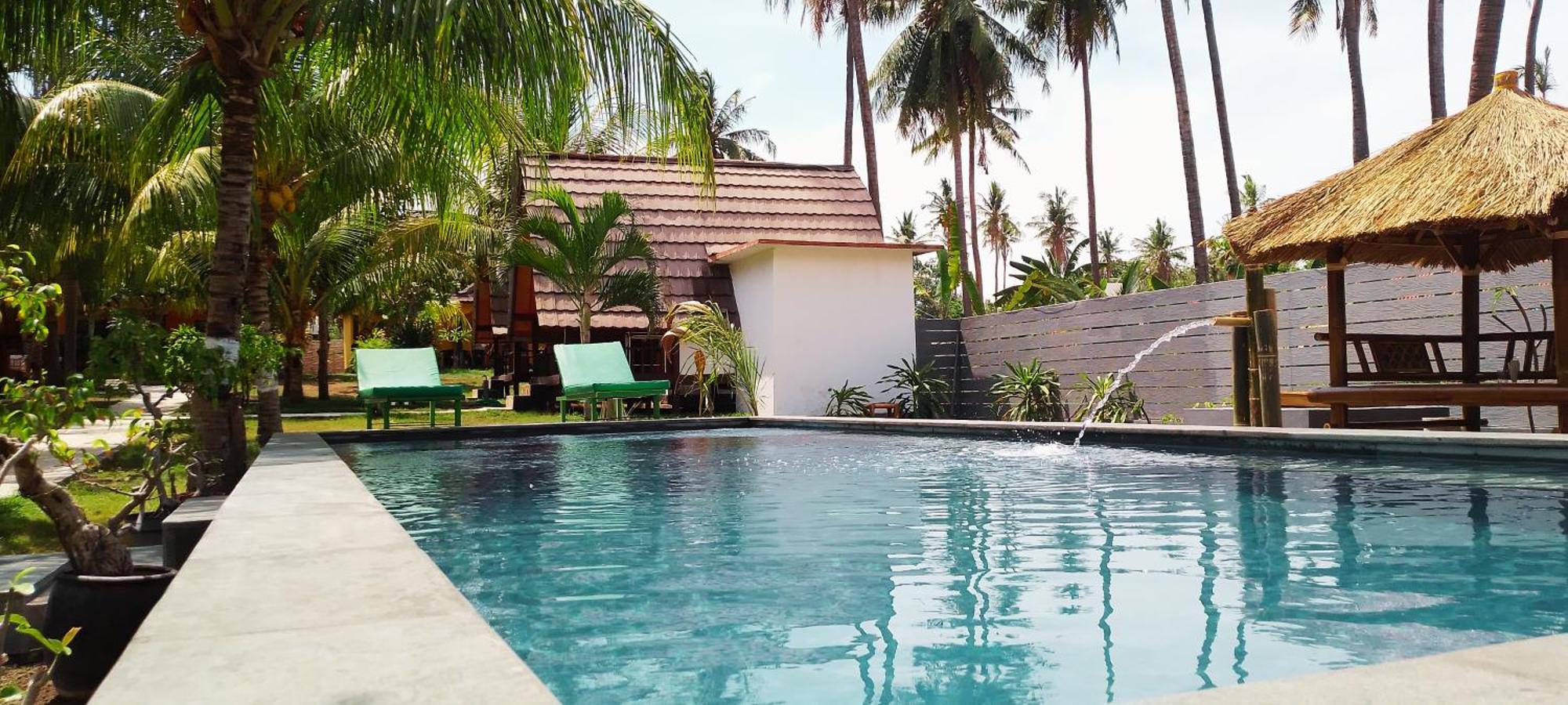 Pandan Bungalow Gili Air Exteriér fotografie